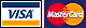 We accept Visa and MasterCard!